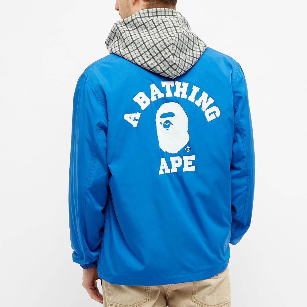 A Bathing Ape College Coach Jacket - 6