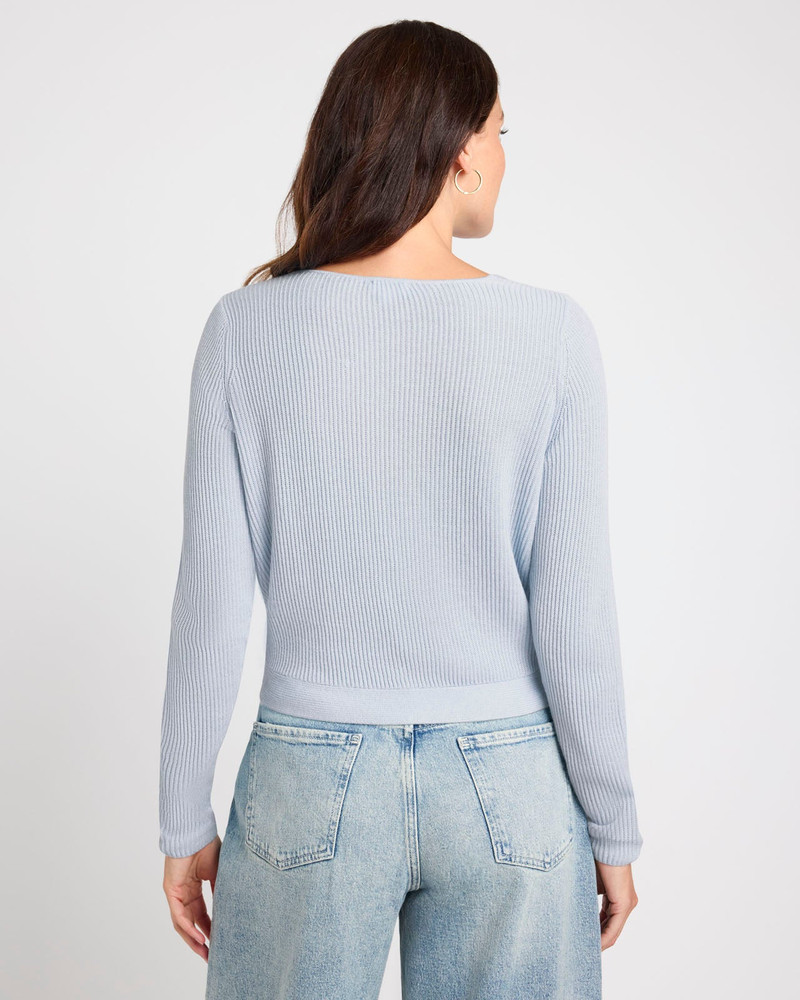 Loopknit LYR Surplice Sweater 4