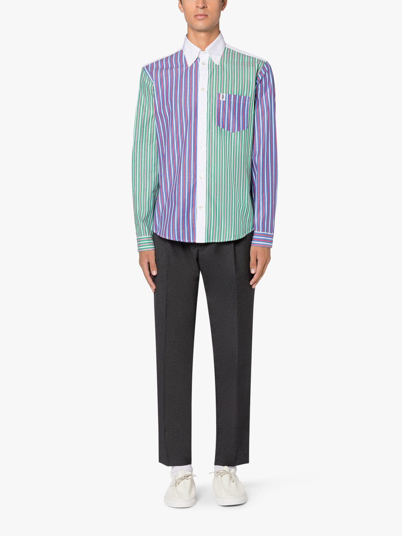 Mackintosh FUN BLOOMSBURY STRIPE COTTON SHIRT outlook