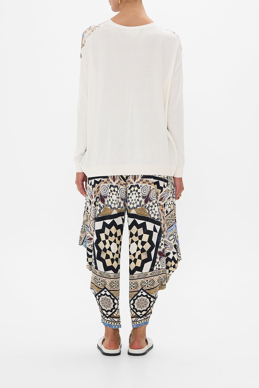LONG SLEEVE JUMPER WITH PRINT FRONT - 3