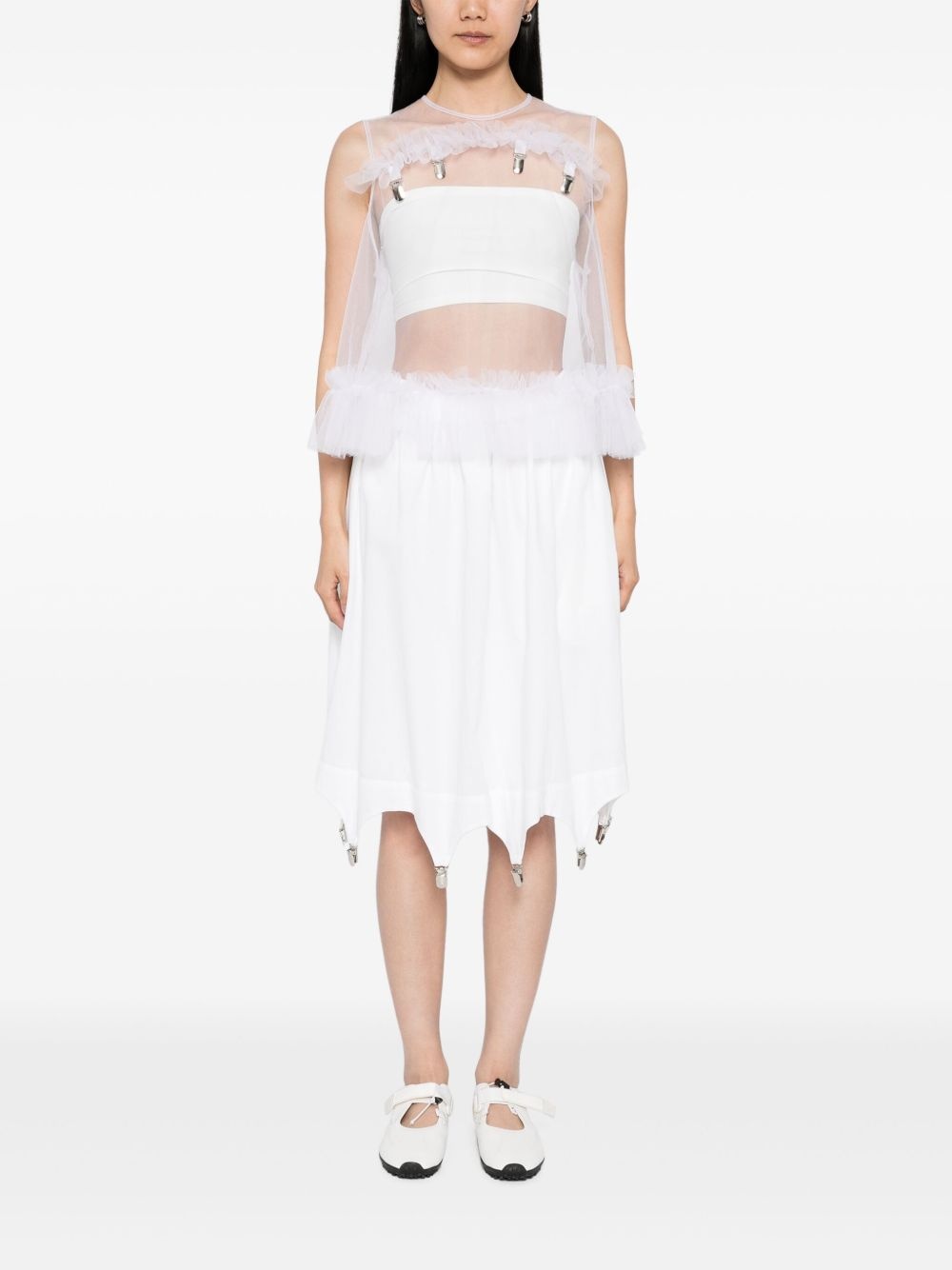 Tulle Ruffle blouse - 6
