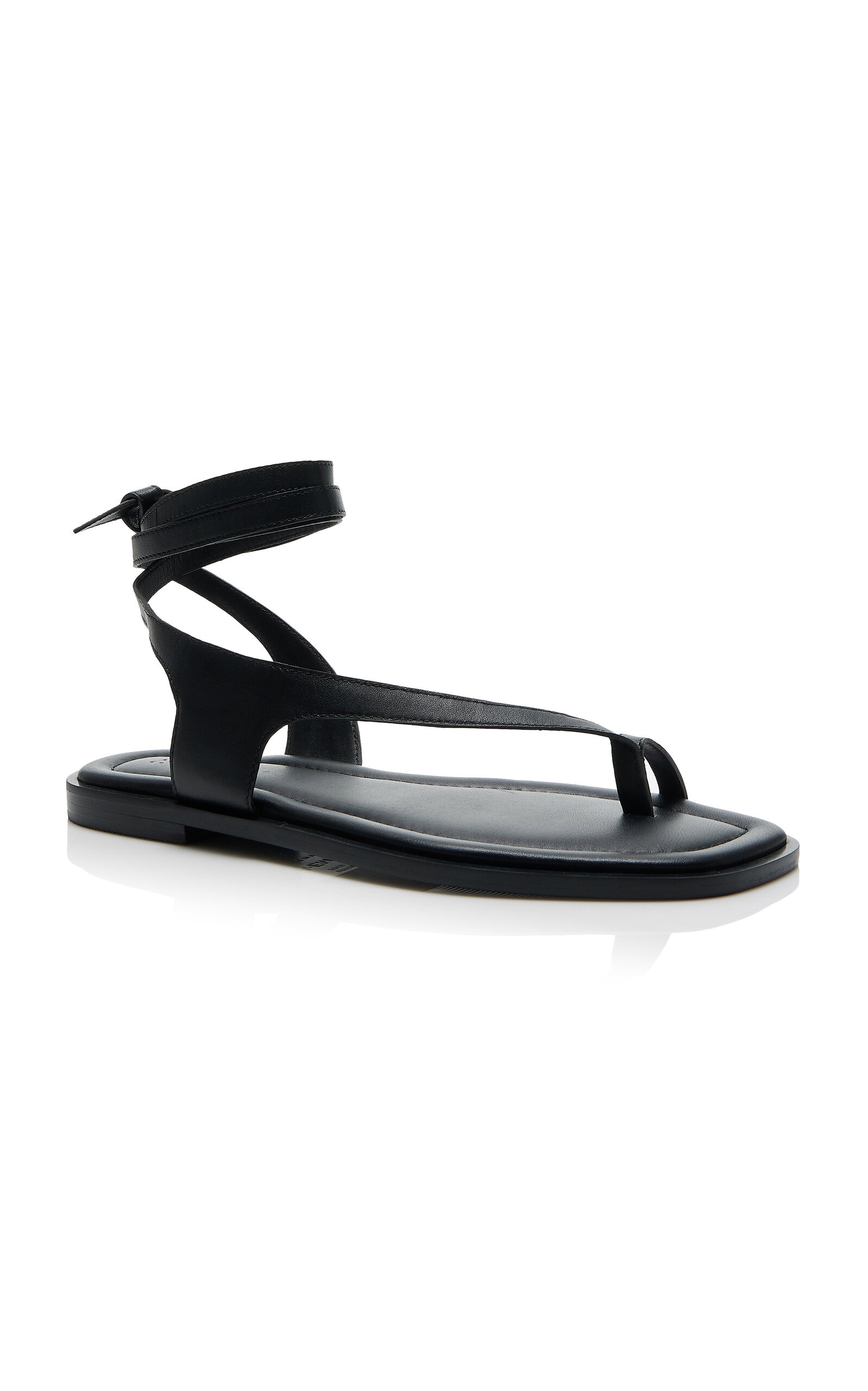 Heidi Leather Sandals black - 4