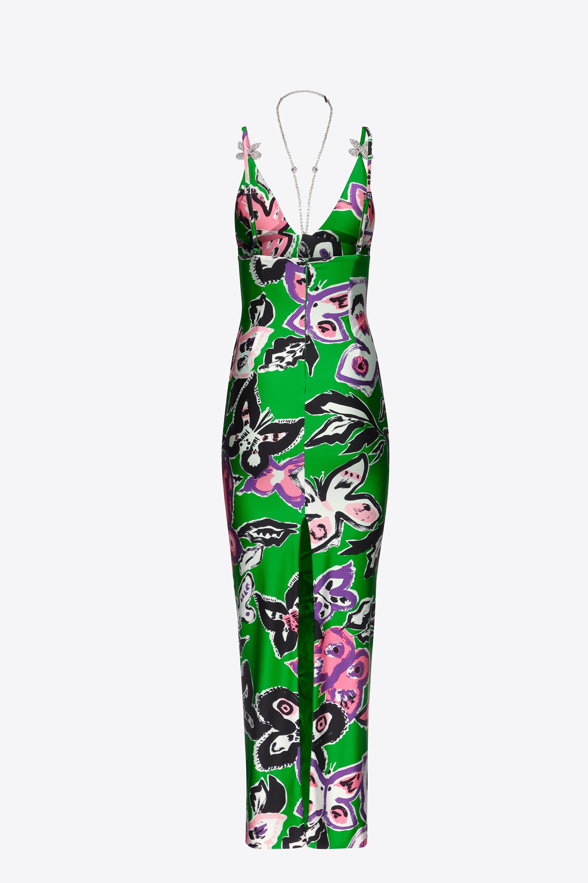 BUTTERFLY PRINTED MAXI DRESS - 2