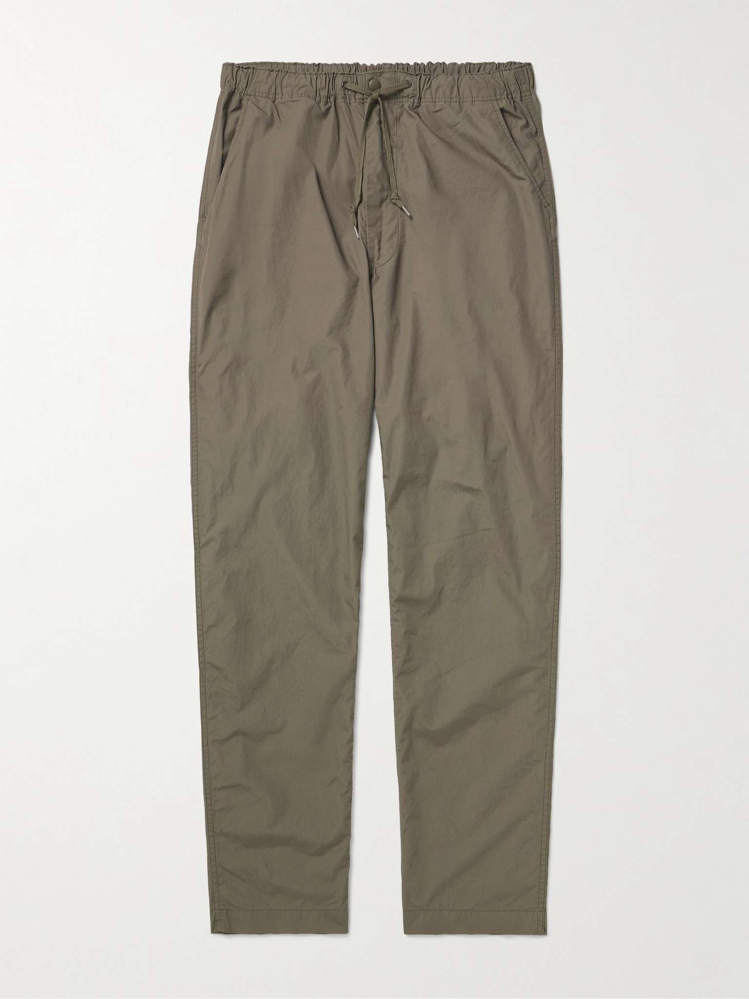 New Yorker Straight Leg Cotton-Ripstop Trousers - 1