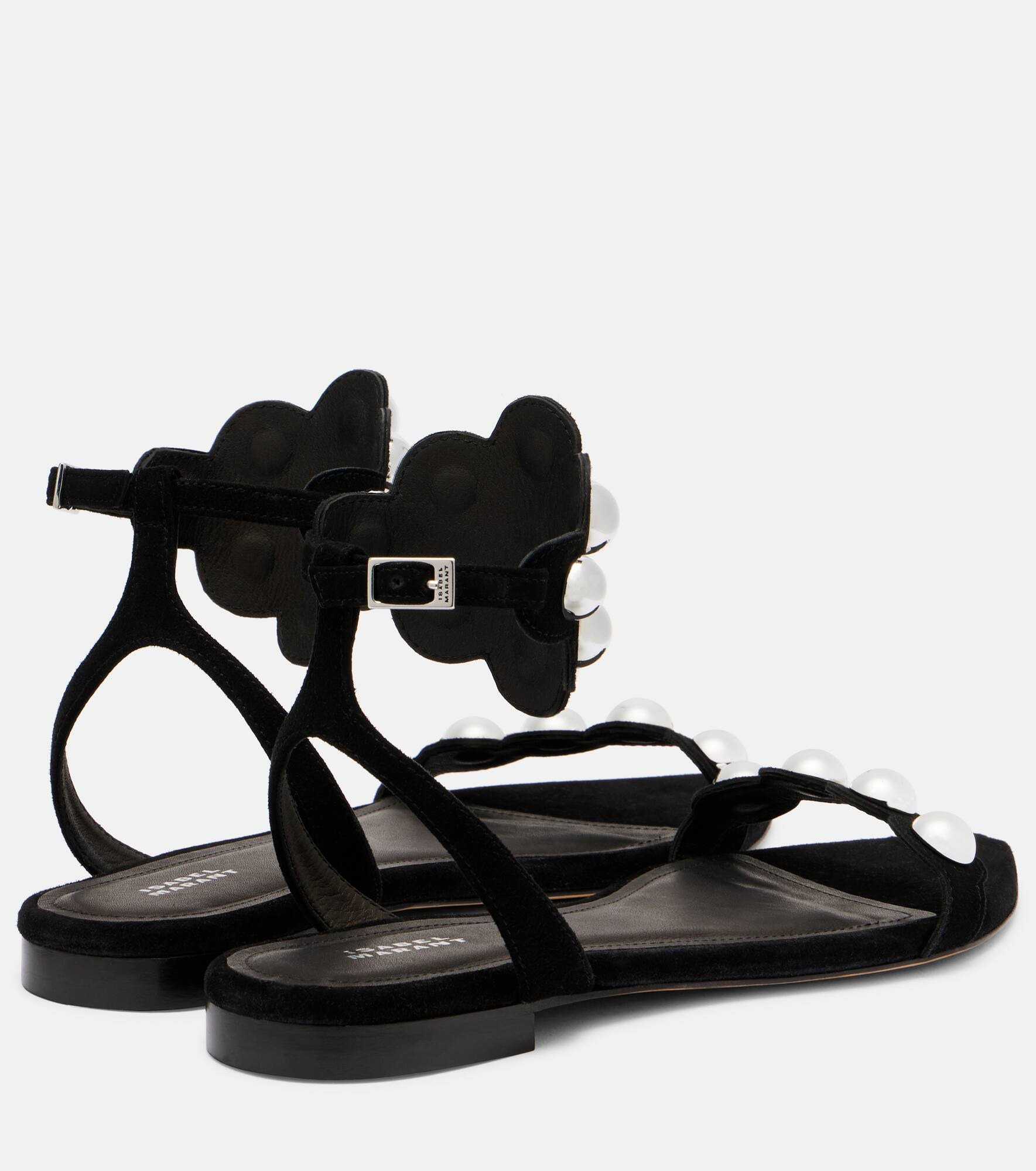 Aselda studded suede sandals - 2
