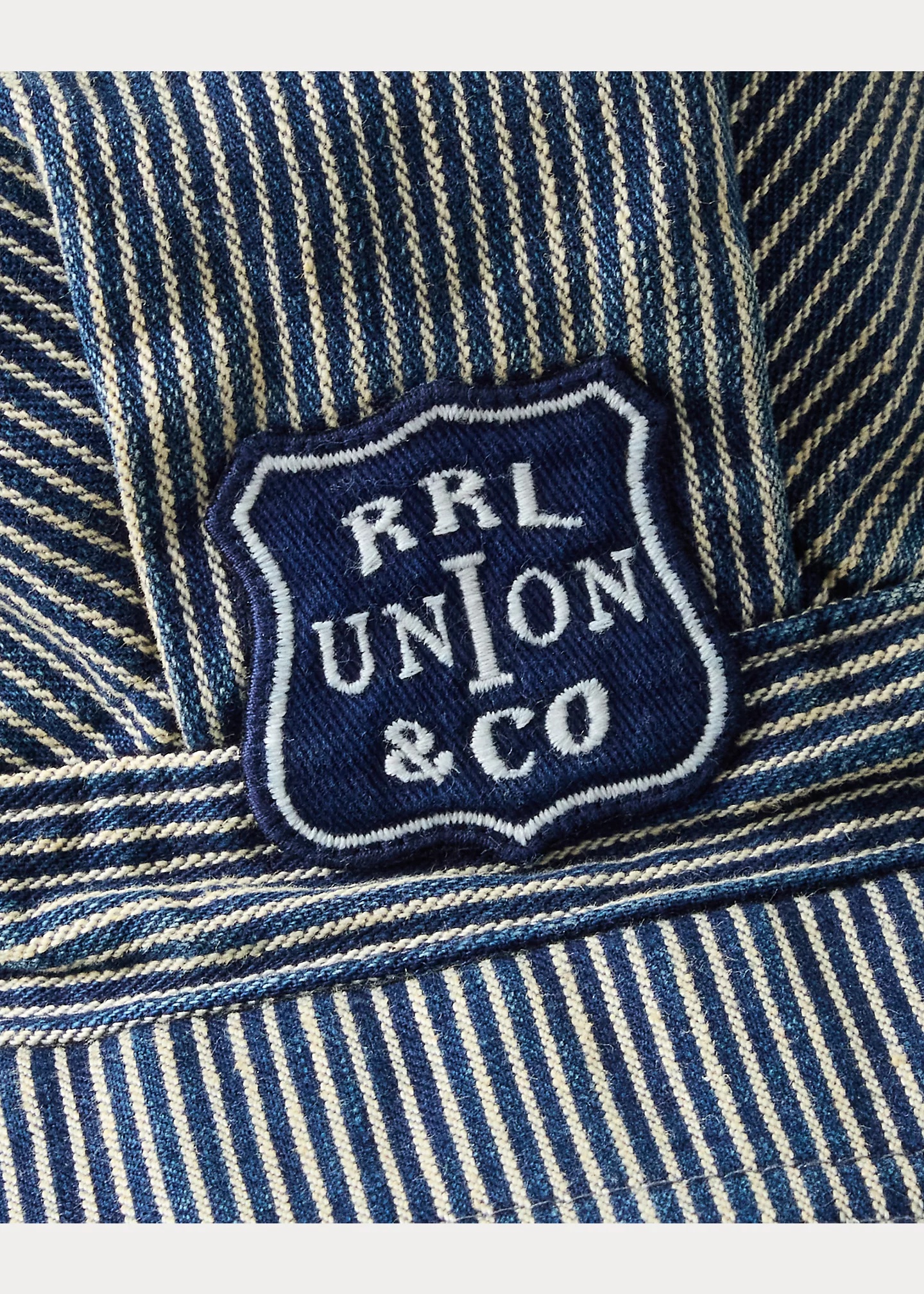 Striped Piqué Railman Cap - 3