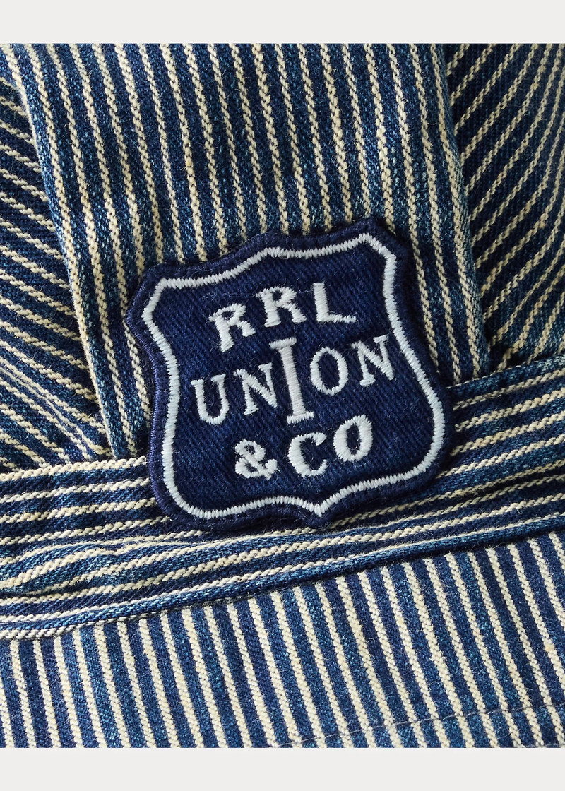 Striped Piqué Railman Cap 3