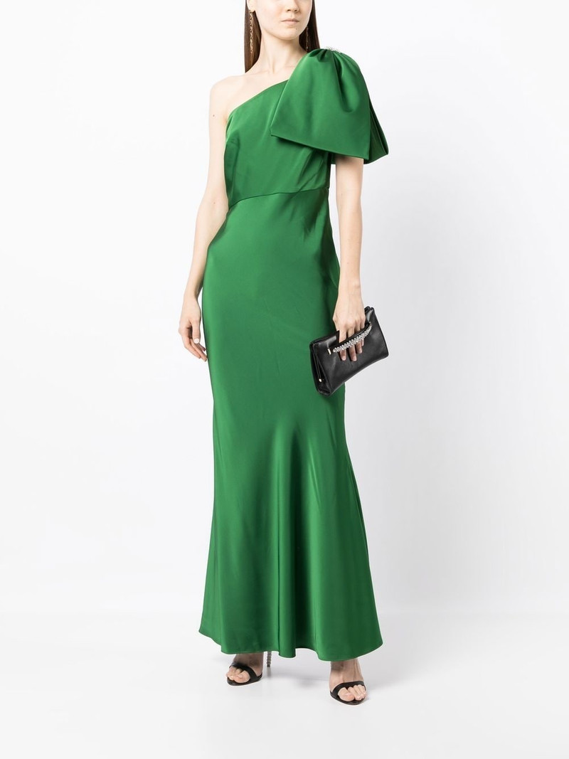 SACHIN & BABI Aubrey single-shoulder gown outlook