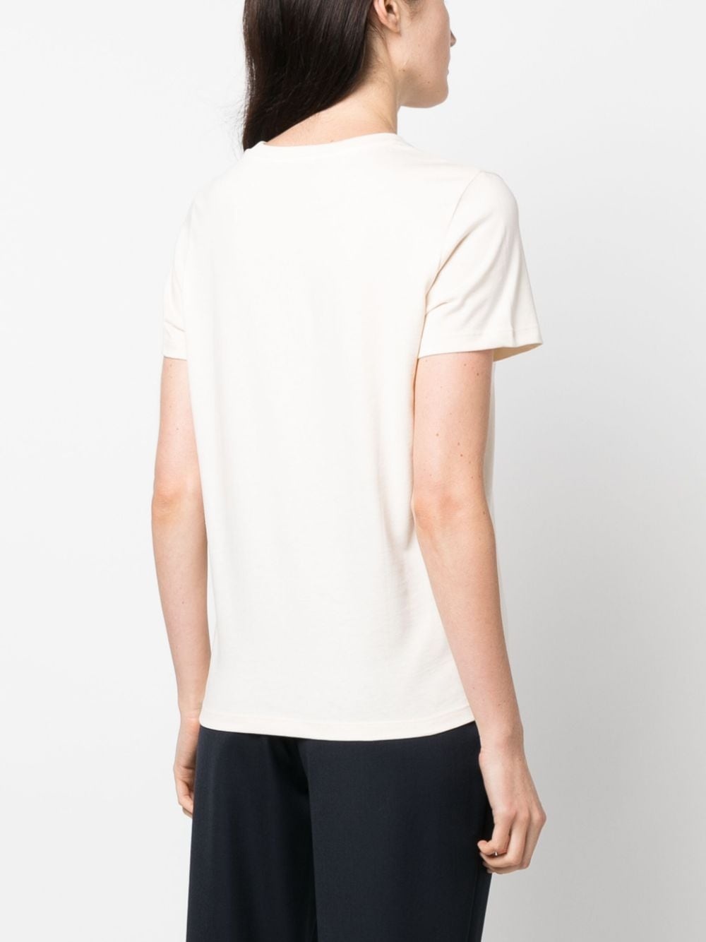 logo-print cotton T-shirt - 4