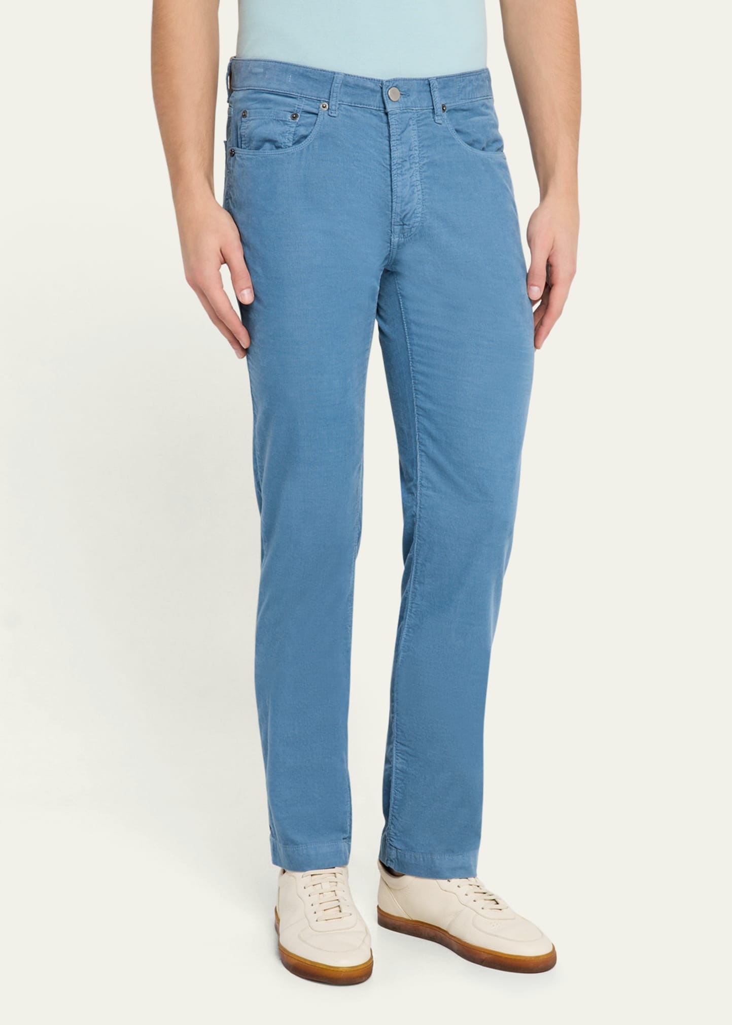 Men's Corduroy 5-Pocket Pants - 4