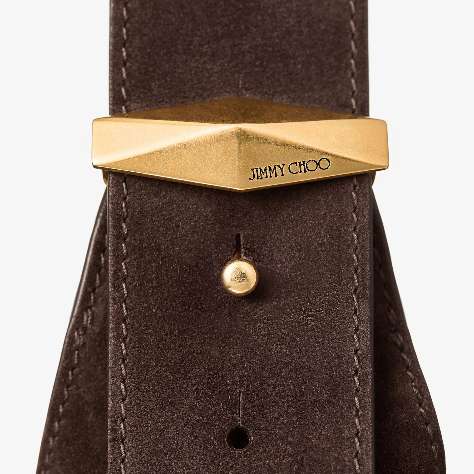 Diamond Hobo/M
Coffee Suede Shoulder Bag - 4