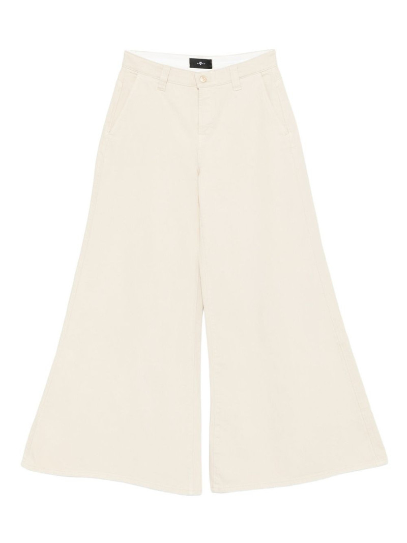 pocket straight-hem trousers 1