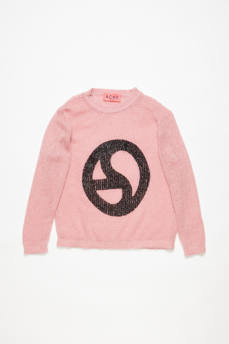 Crew neck sweater - Blush pink 1