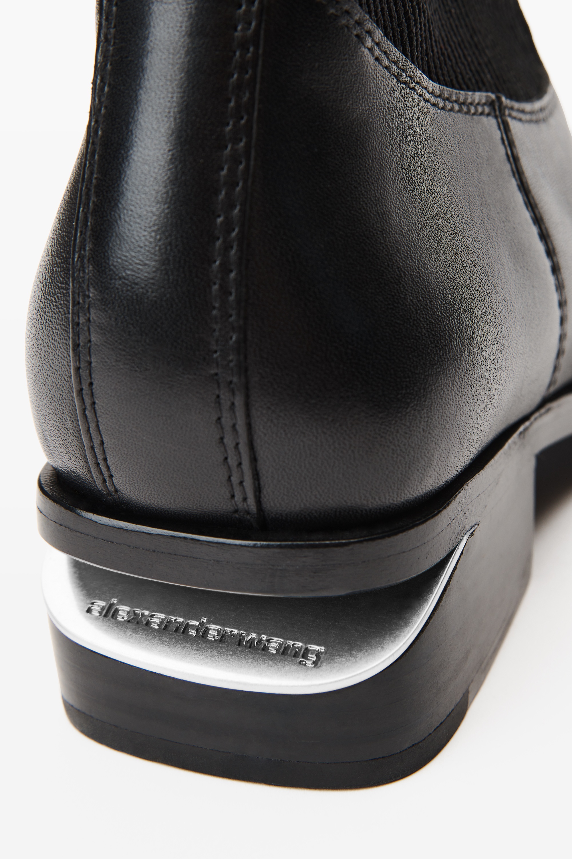 Kane Sock Boot in Leather - 3