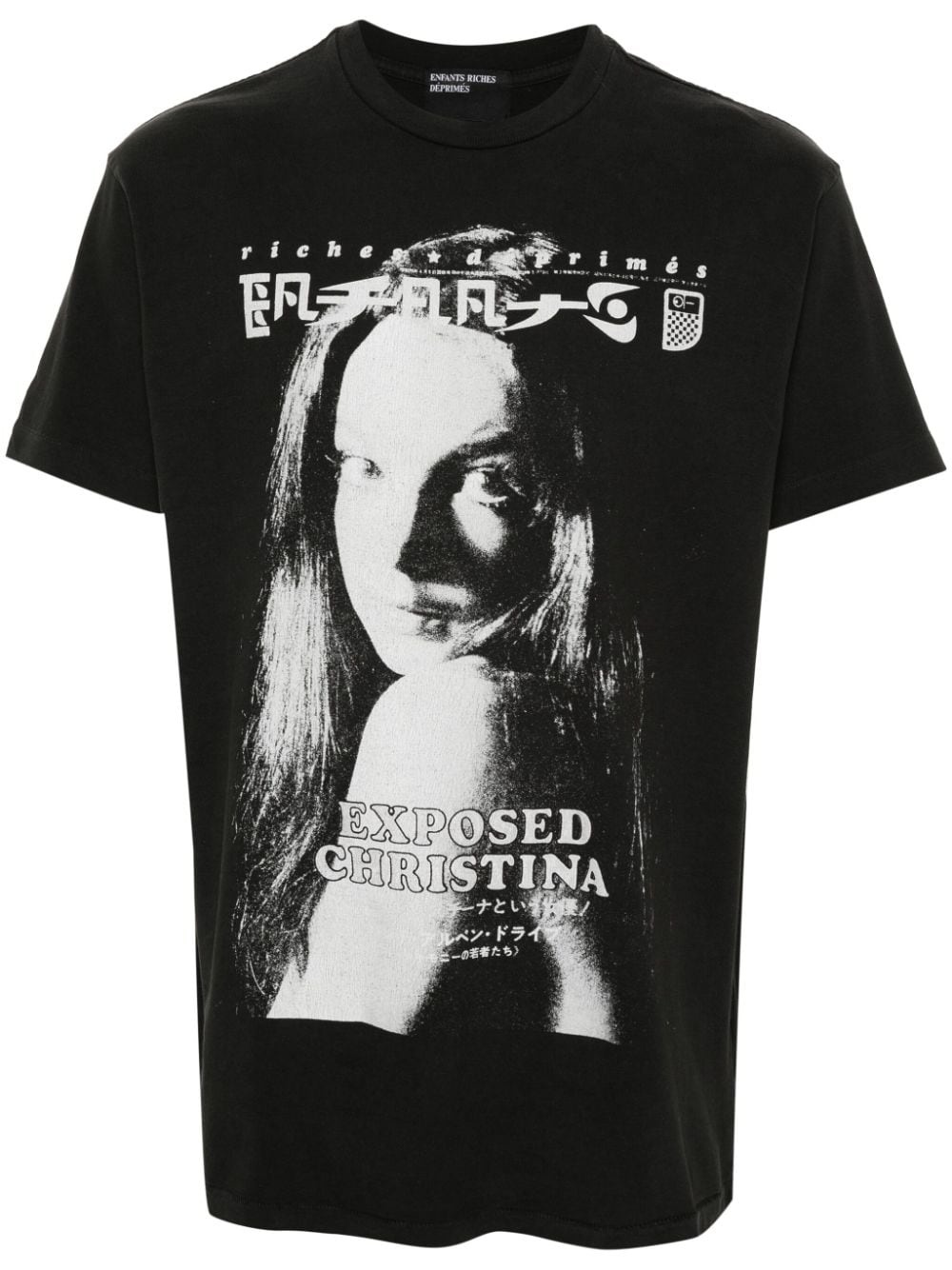 Exposed Christina cotton T-shirt - 1