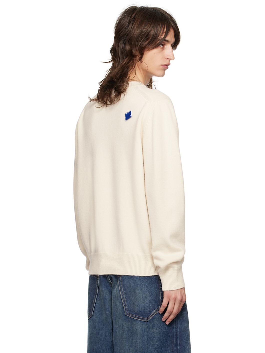 Off-White TRS Tag Knit Sweater - 3