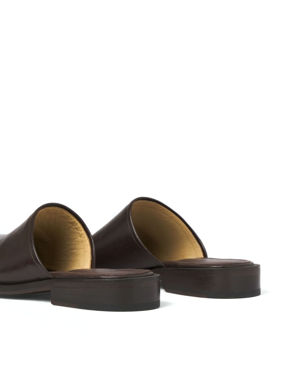 square toe 35mm mules - 7