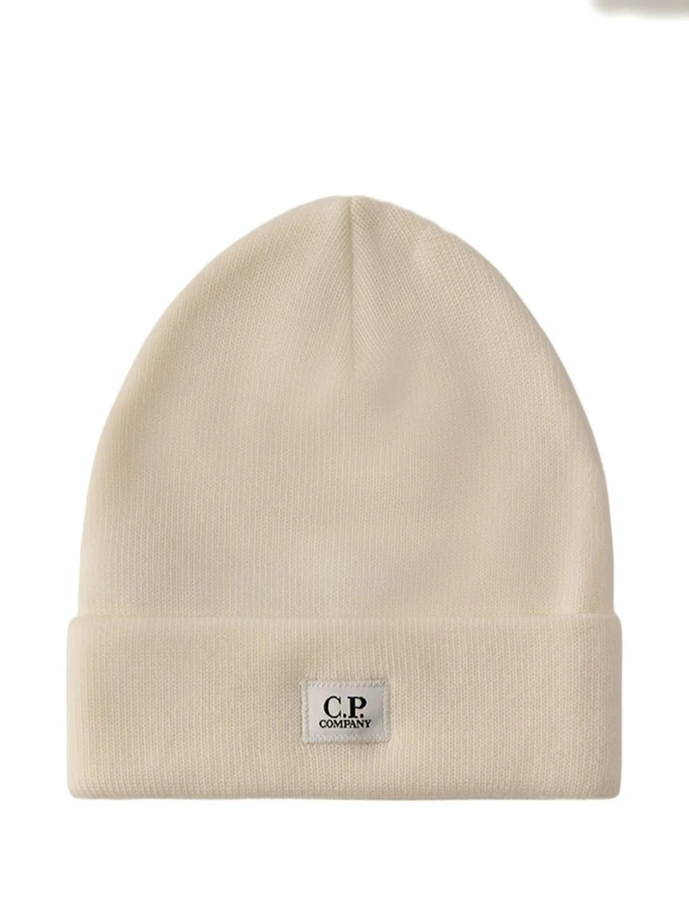 logo-patch beanie hat - 1