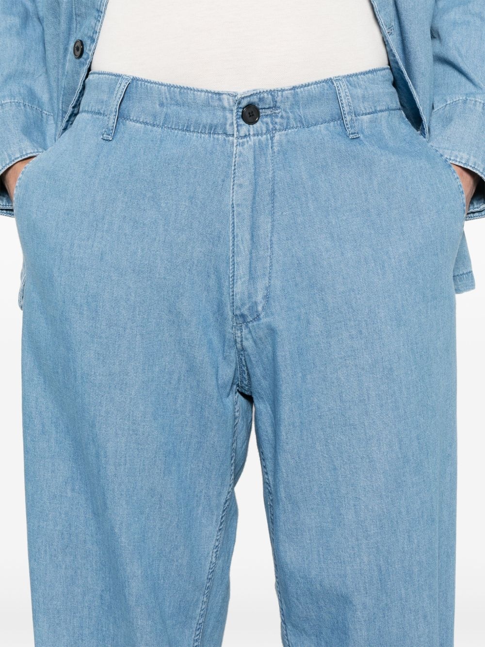 straight-leg trousers - 5