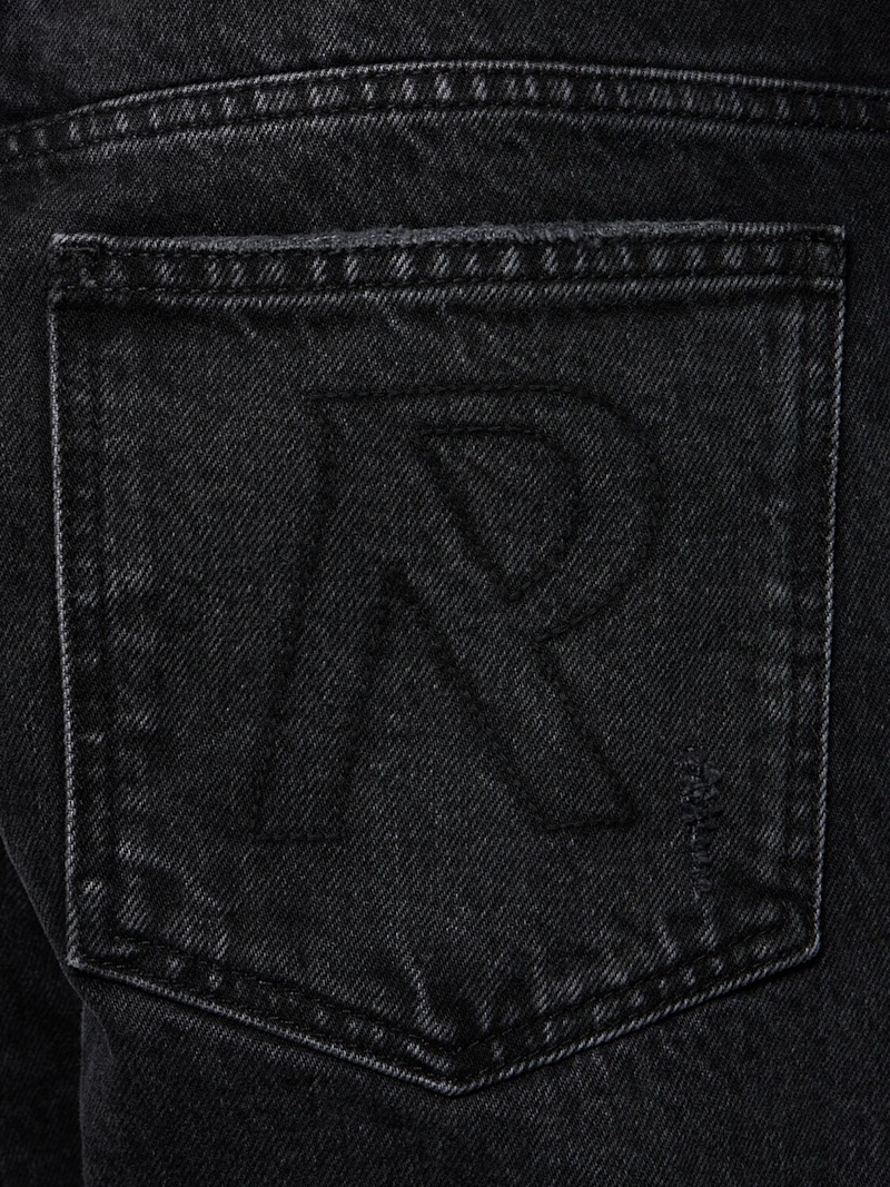R2 denim straight jeans - 4