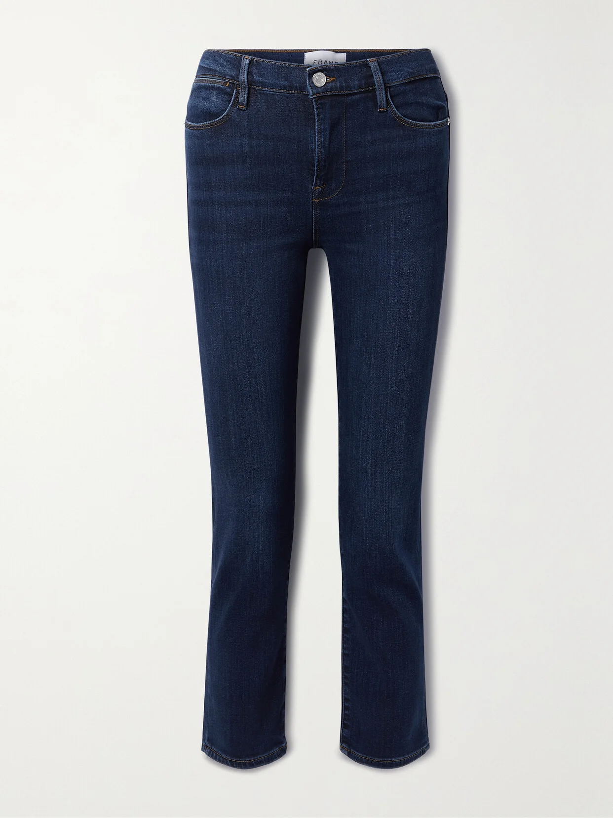 Le High Cropped Straight-leg Jeans - 1