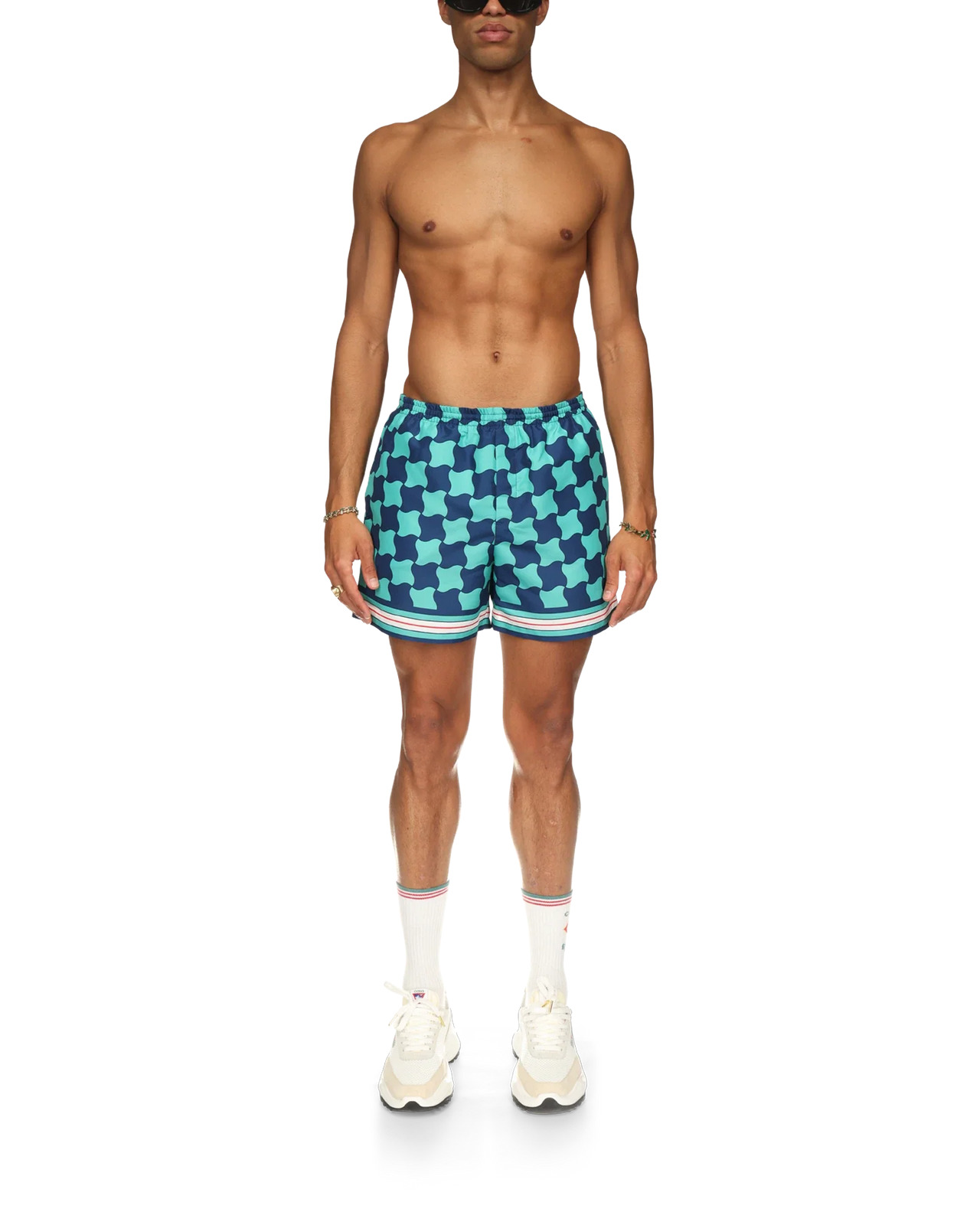 Pool Tile Swim Trunks - 2