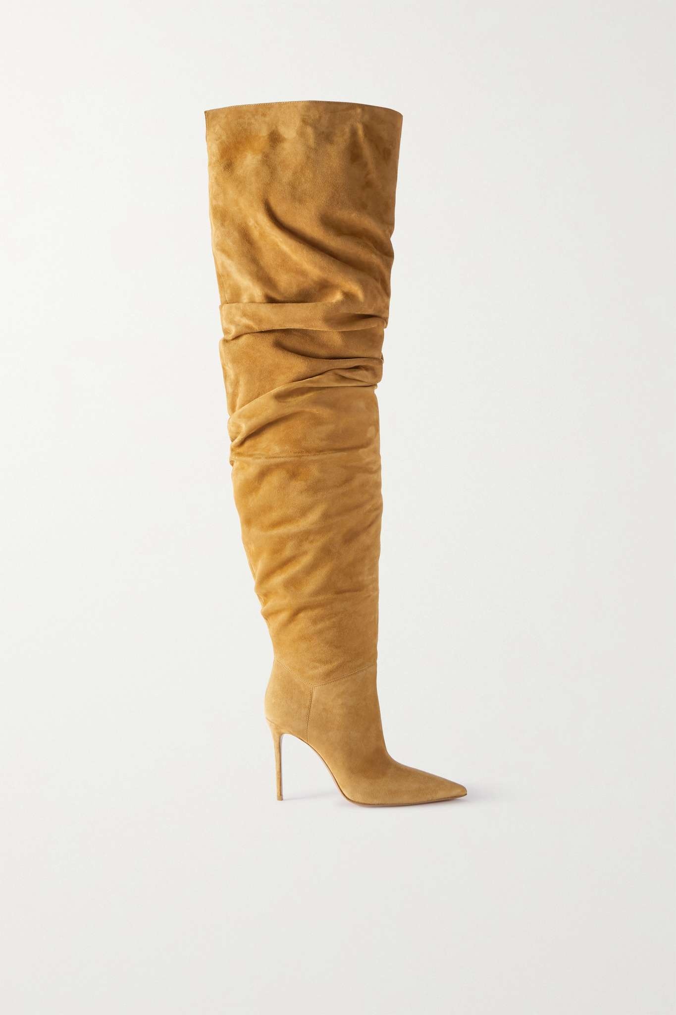 Jahleel suede over-the-knee boots - 1