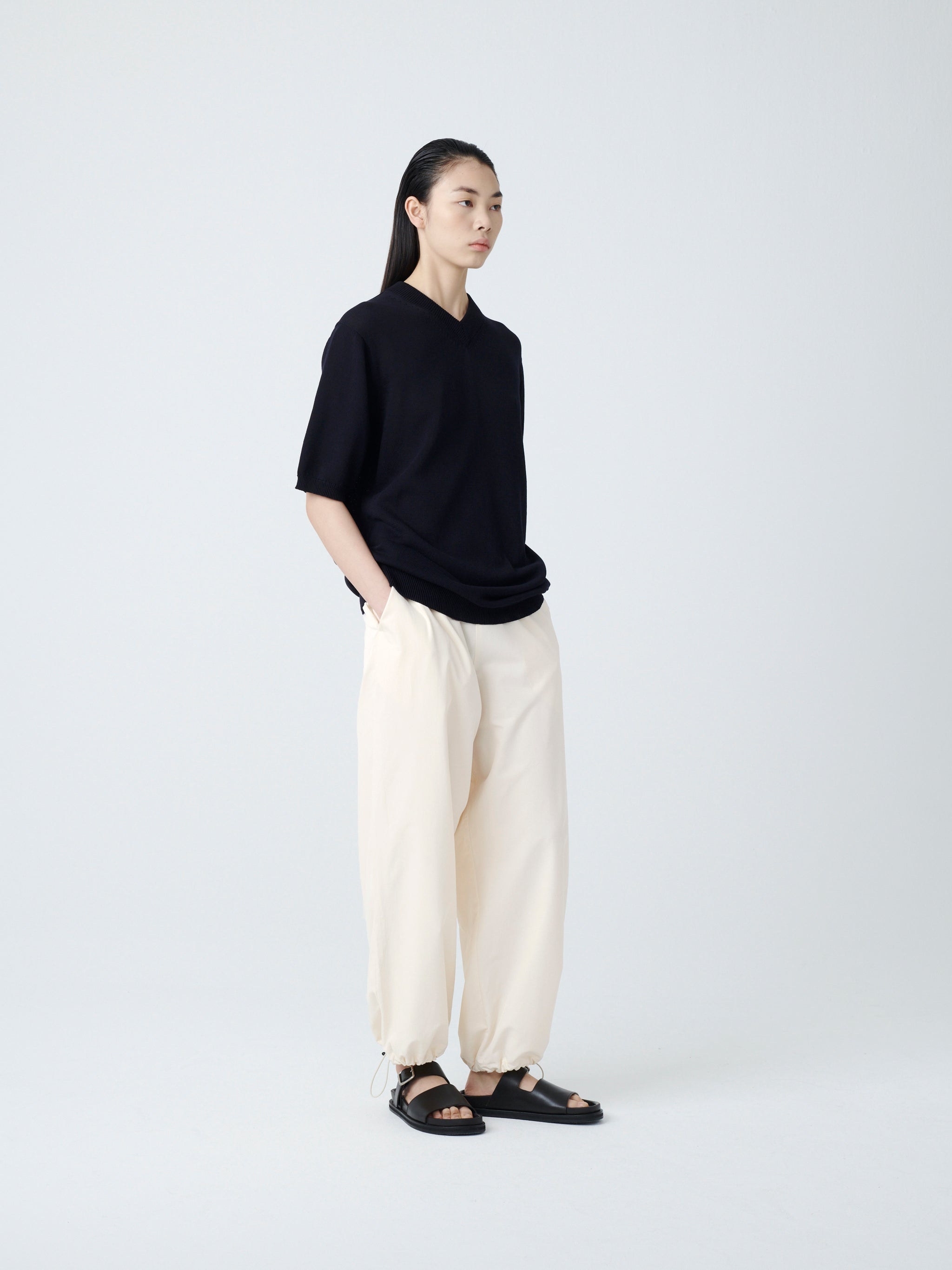 Gia Cotton Viscose Pant - 2