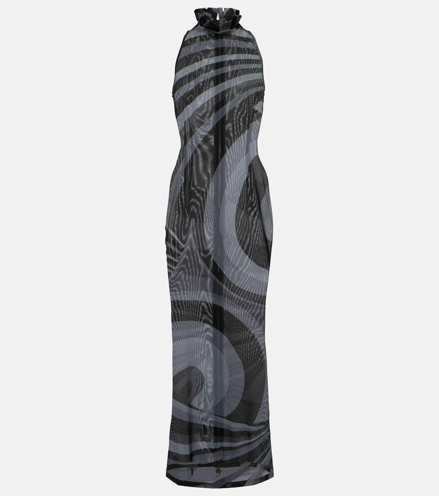 Iride mesh maxi dress - 1