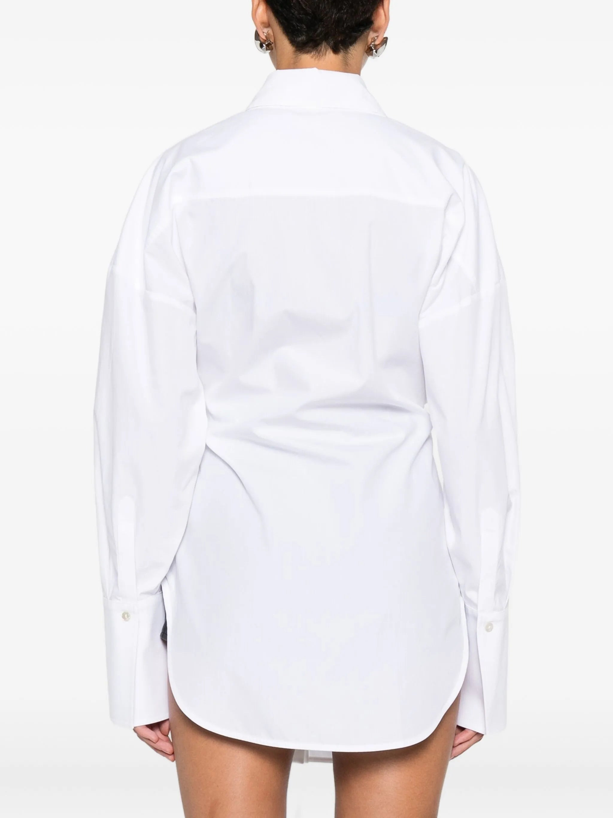 Blumarine Balloon-sleeve Belted Shirt - 3