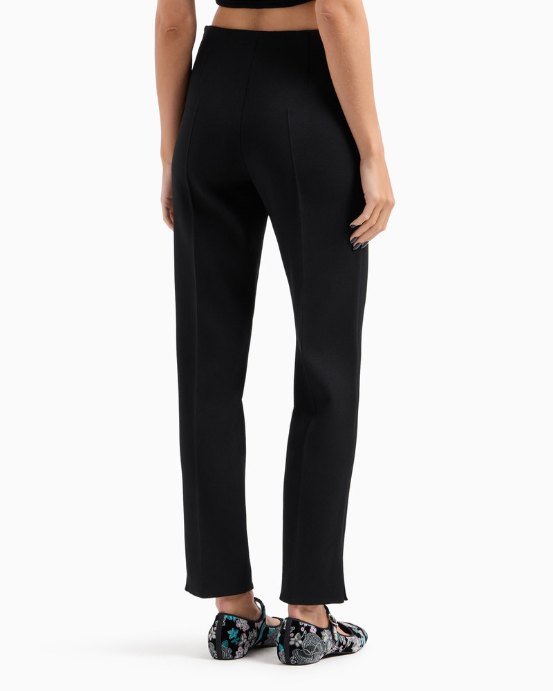 Straight trousers in stretch virgin wool 3