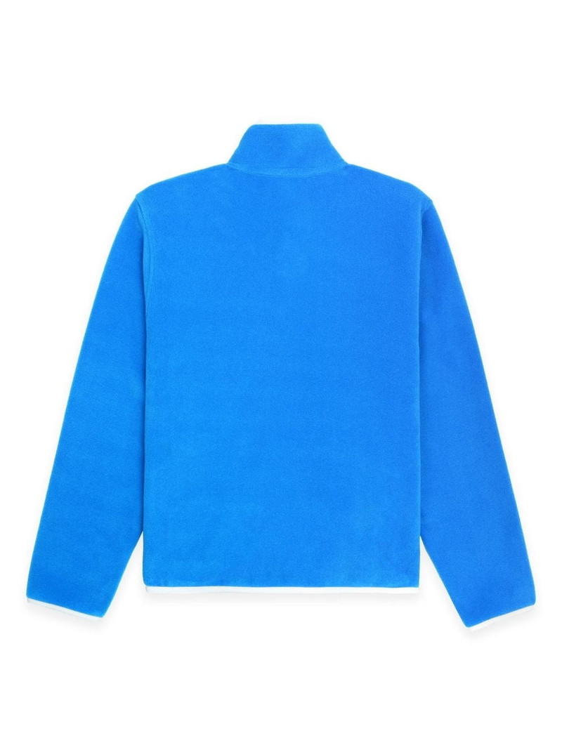 Sporty & Rich logo-embroidered fleece sweatshirt outlook