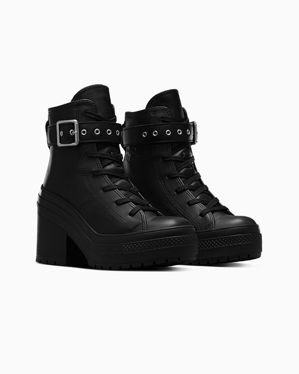 Chuck 70 De Luxe Heel Leather - 4