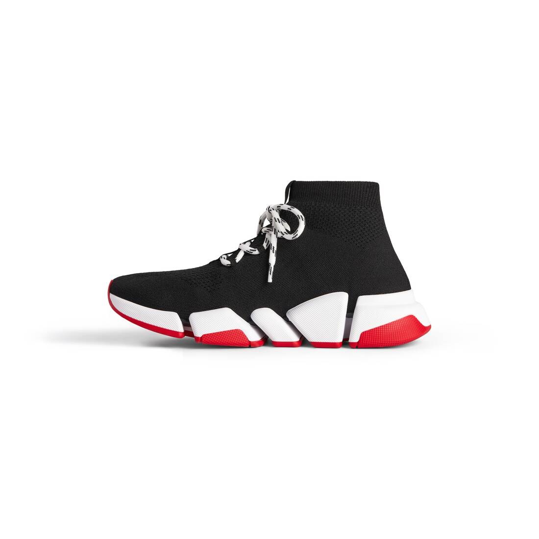 BALENCIAGA Men's Speed 2.0 Lace-up Recycled Knit Sneaker in