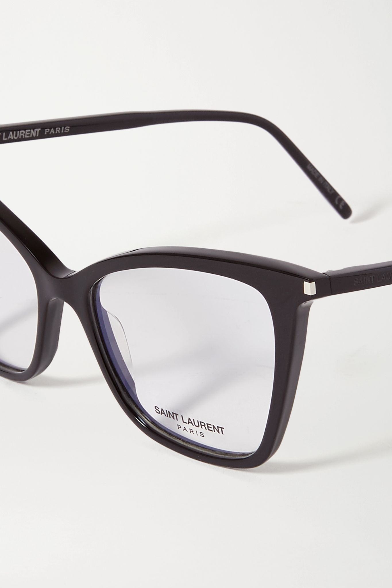 Cat-eye acetate optical glasses - 4