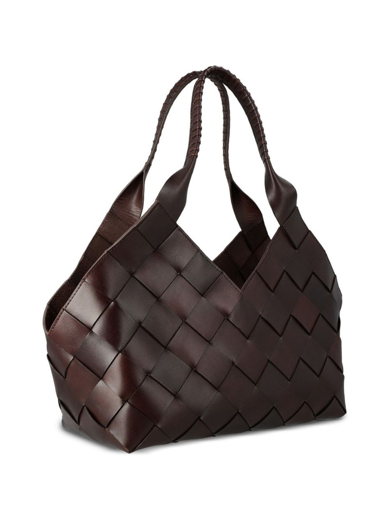 DRAGON DIFFUSION Castello woven tote bag outlook