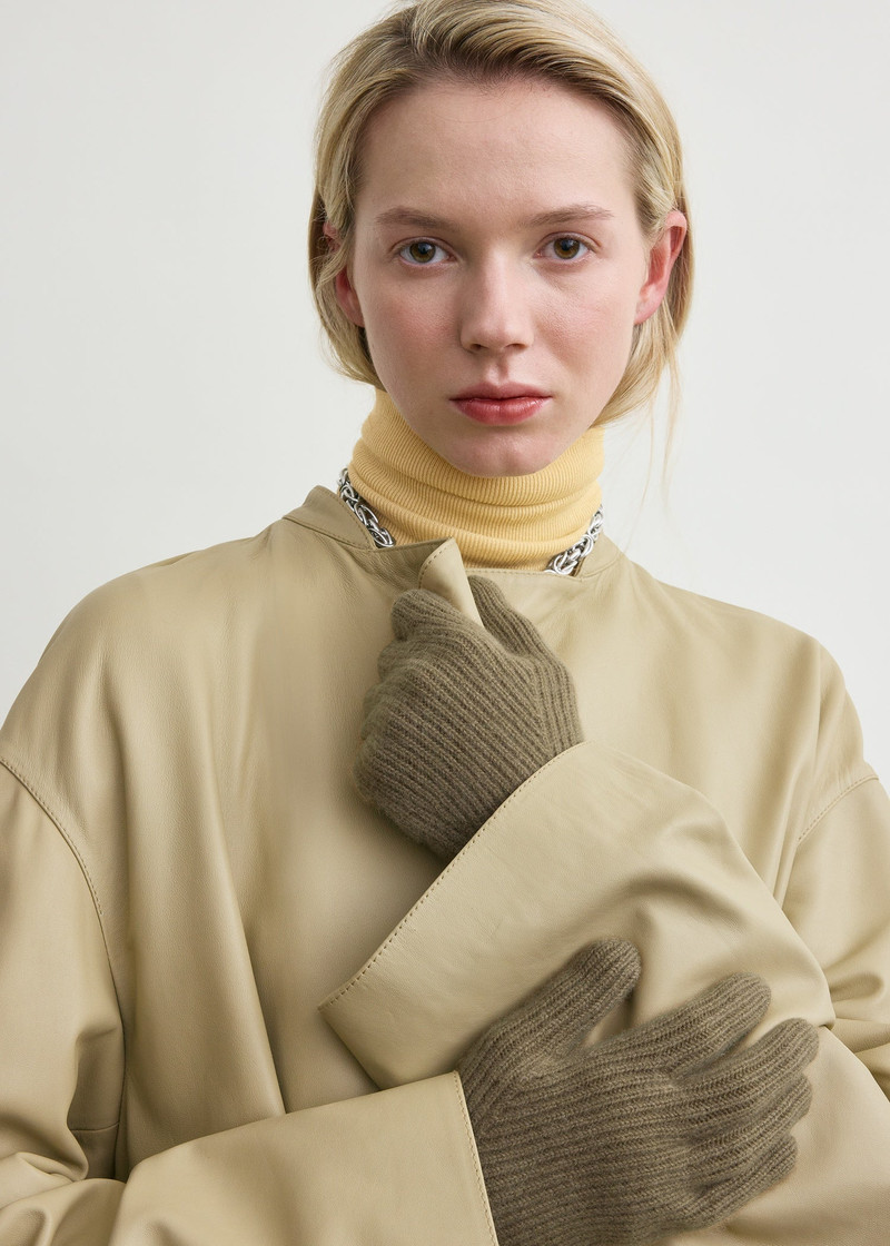 TOTEME Cashmere gloves hazel outlook