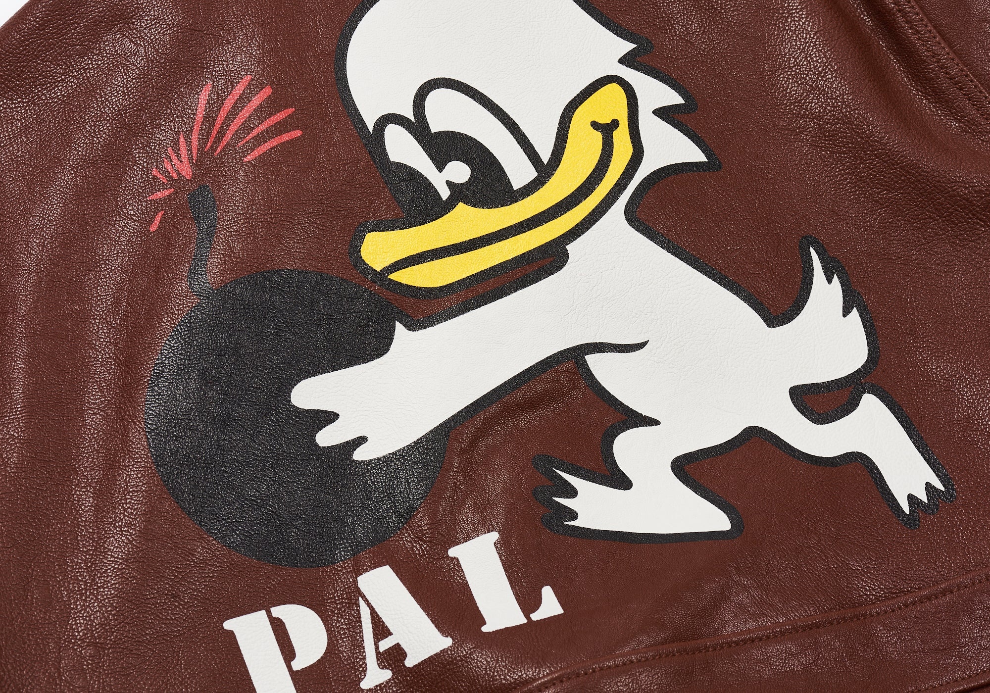 LEATHER FLIGHT JACKET BROWN - 5