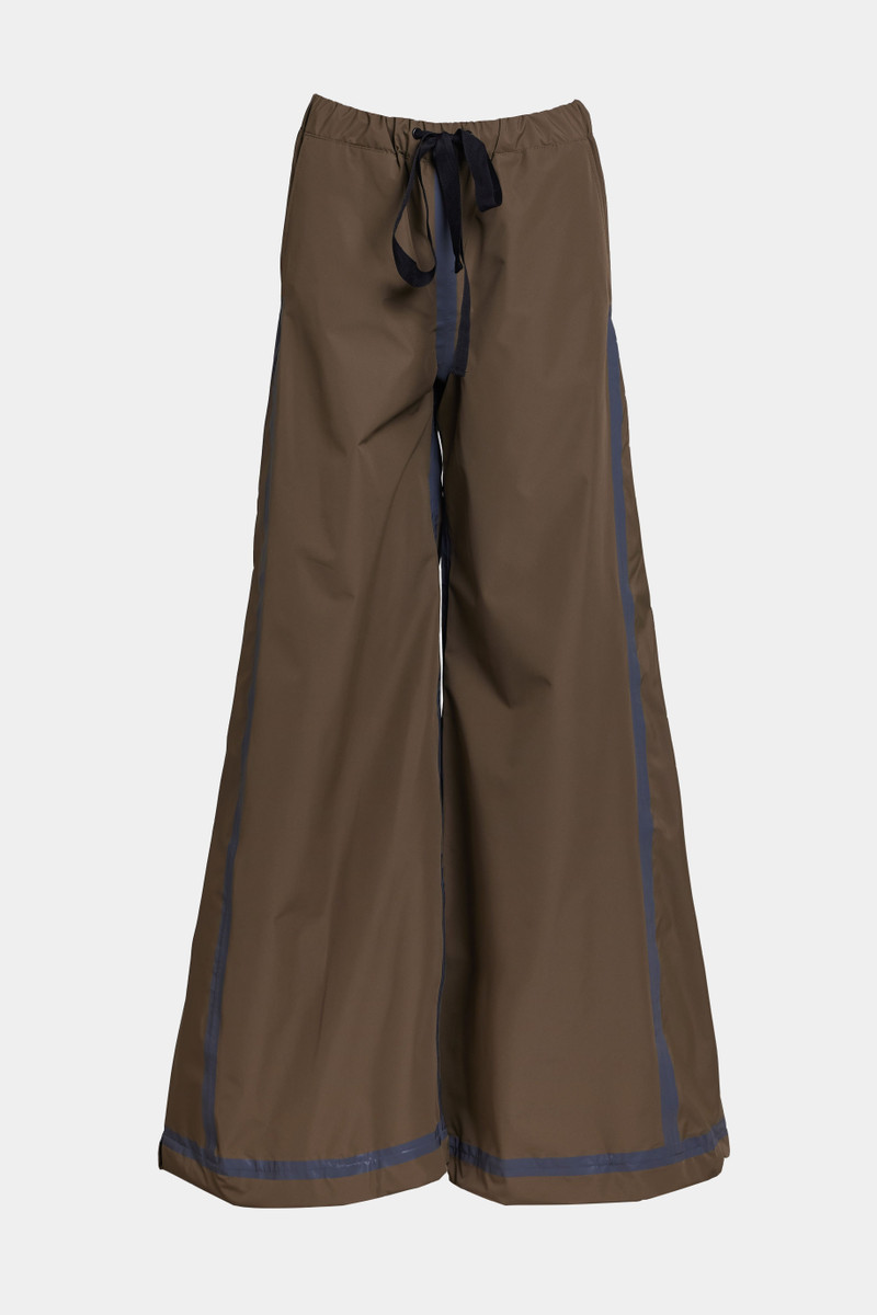 Karla Trousers Tape Matte Green Green 6