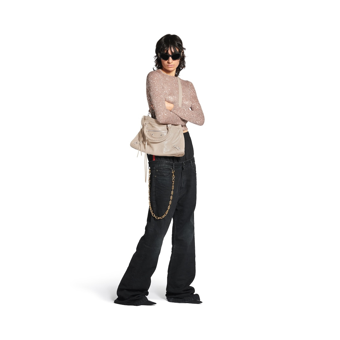 Women's Le City Medium Bag  in Beige - 8