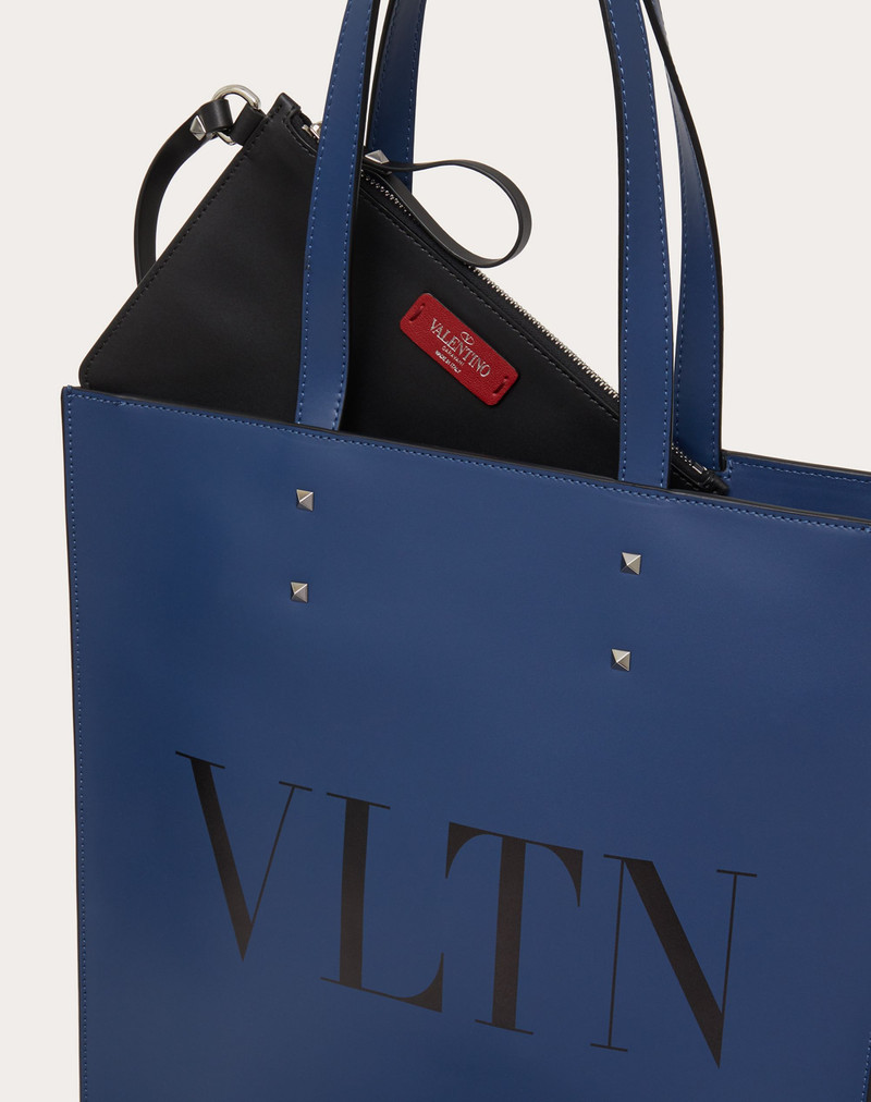VLTN Leather Tote Bag 4