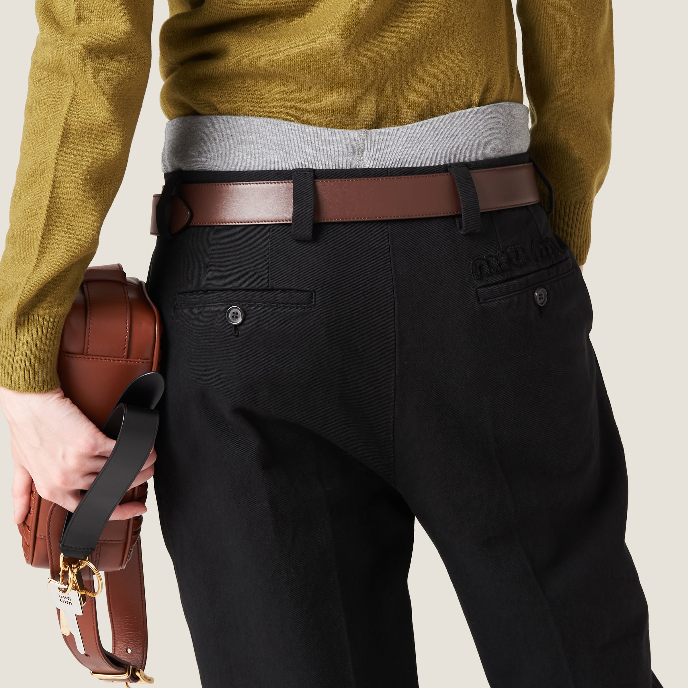 Gabardine pants - 5