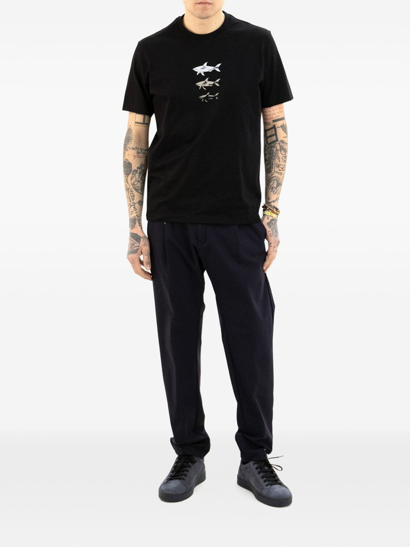 Paul & Shark shark-print T-shirt outlook