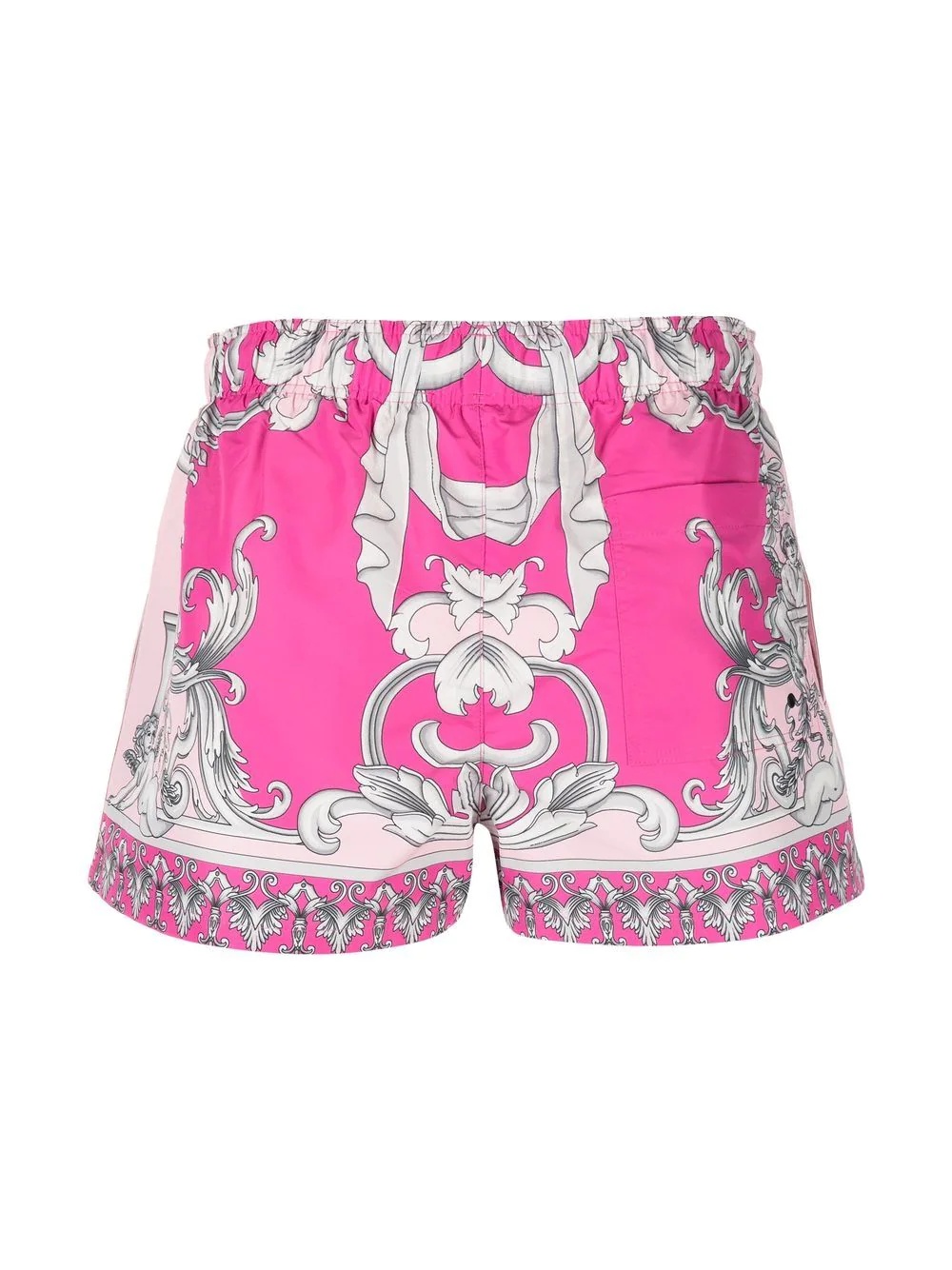 baroque pattern-print swim shorts - 2