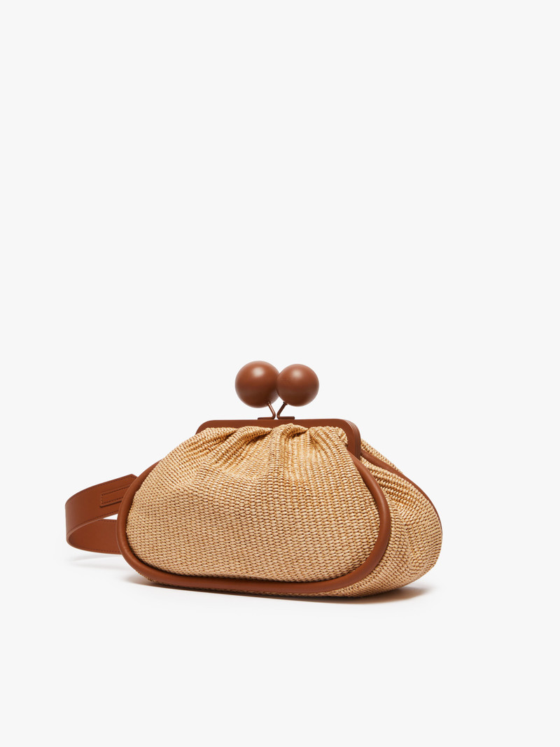 WEEKEND Max Mara EFEBO Large raffia-look Pasticcino Bag outlook