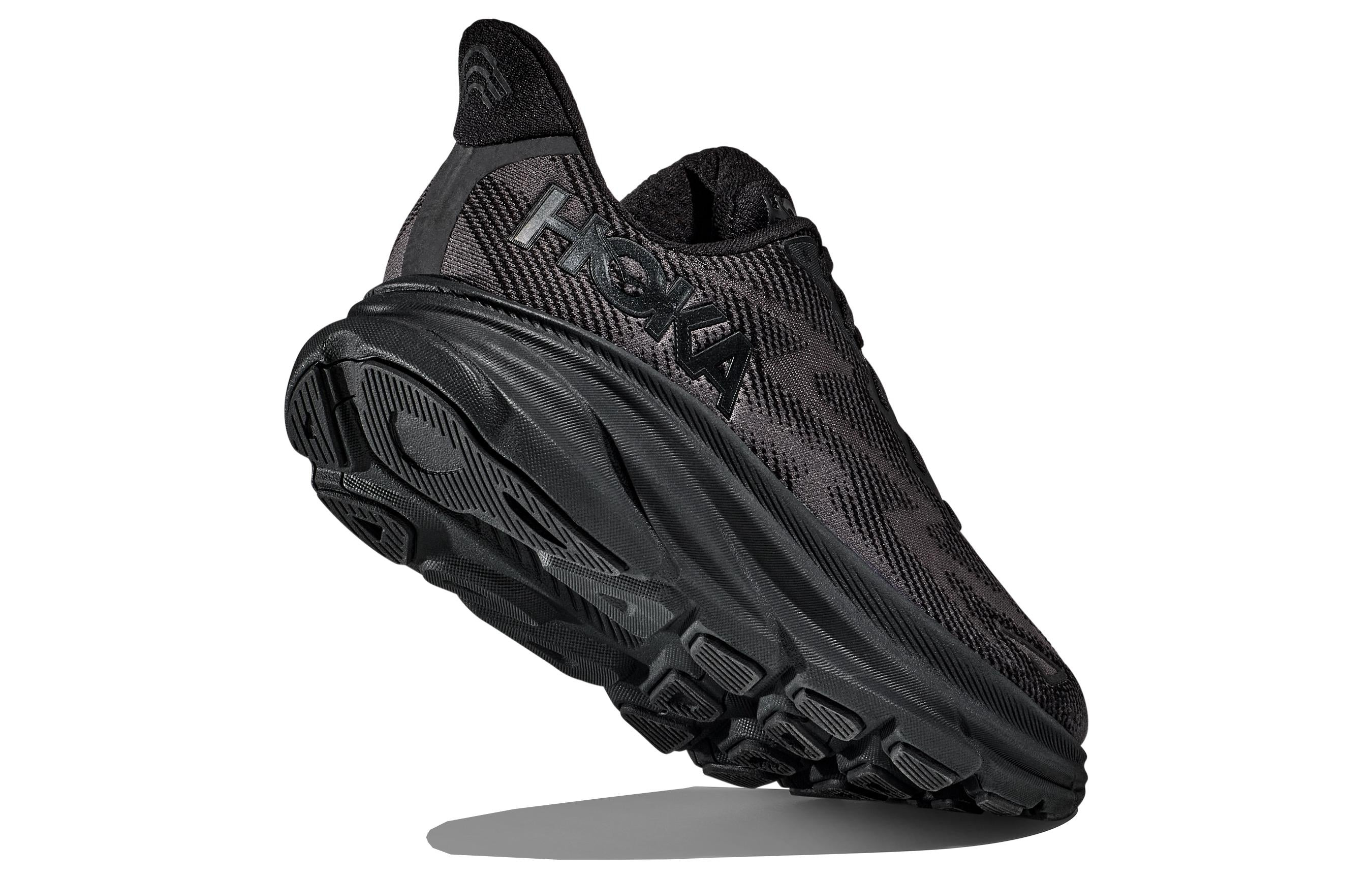 (WMNS) Hoka One One Clifton 9 'Triple Black' 1127896-BBLC - 6