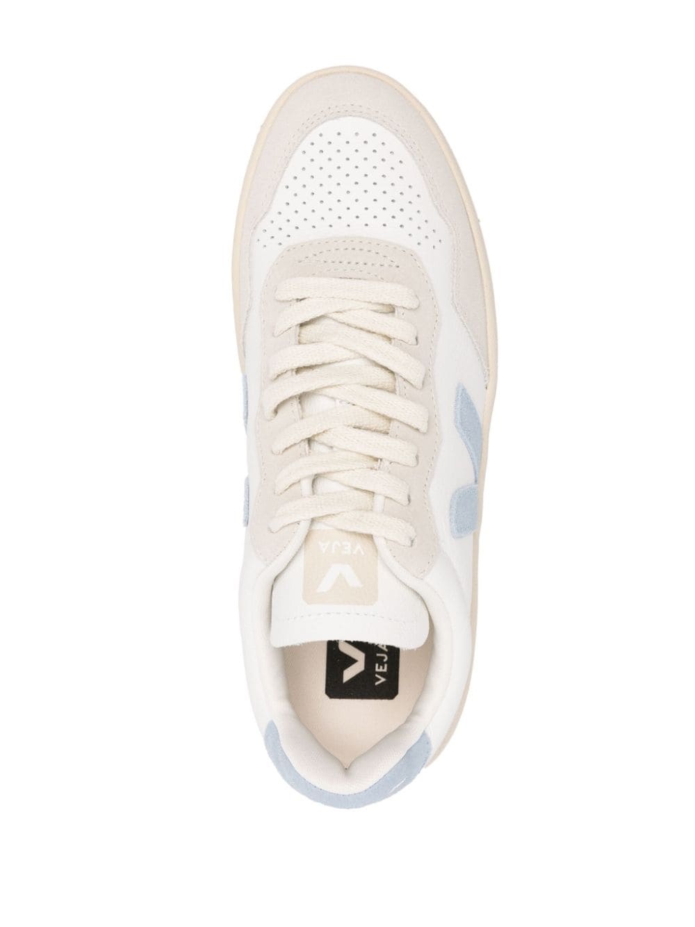 V-90 low-top leather sneakers - 4