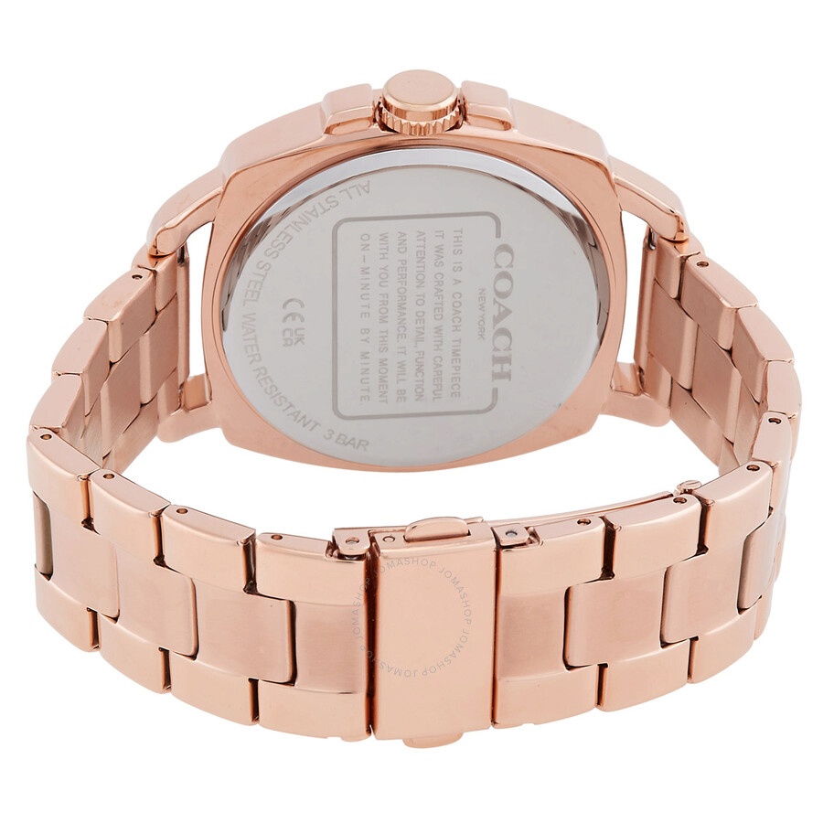 Coach Boyfriend Chronograph Quartz Crystal Silver Dial Ladies Watch 14503949 - 3