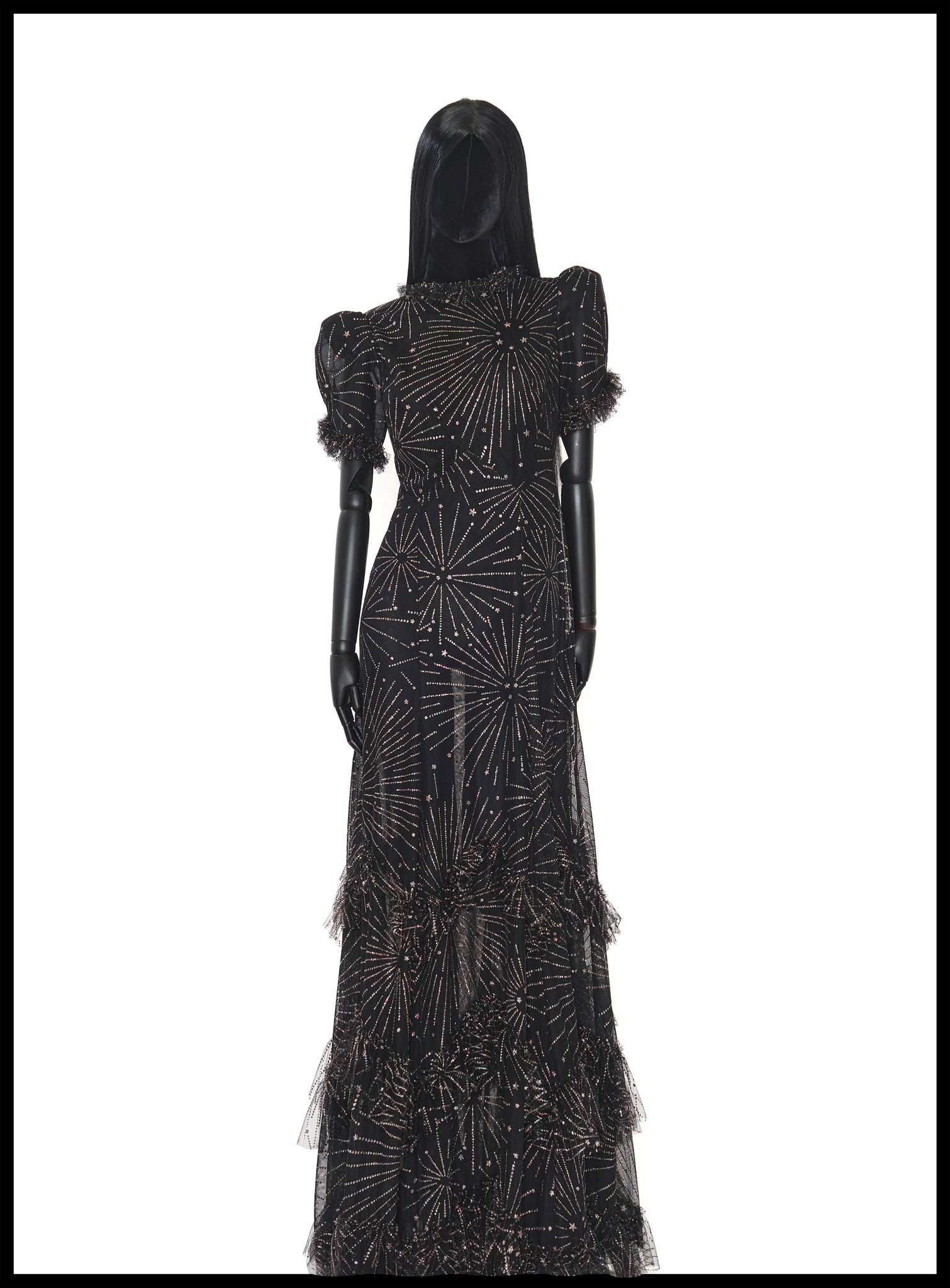 THE BLACK RAIN SKY ROCKET DRESS - 1