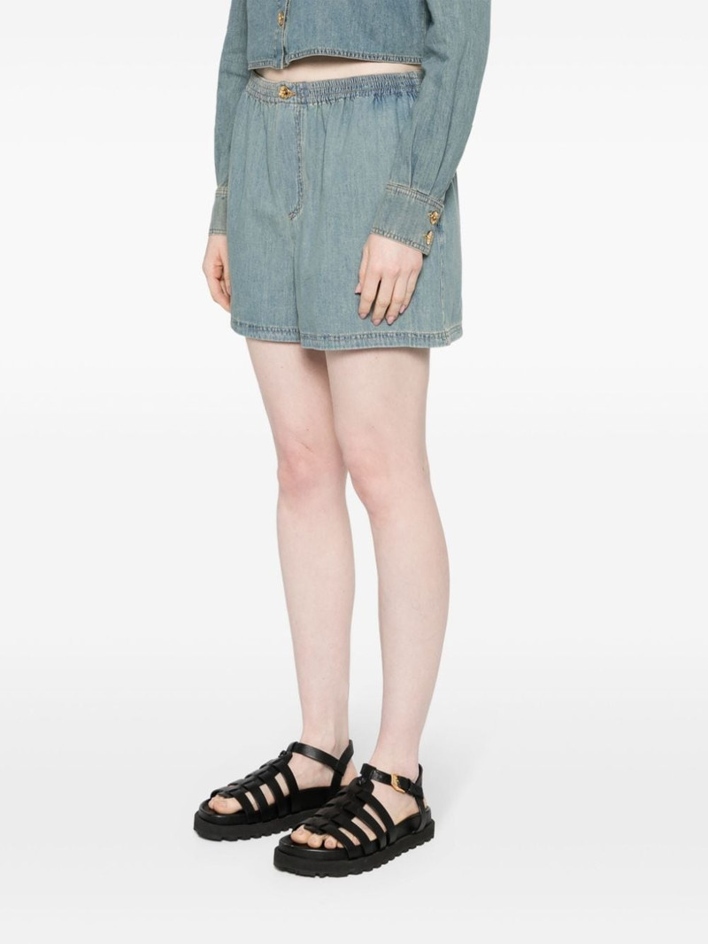 faded-denim shorts 3